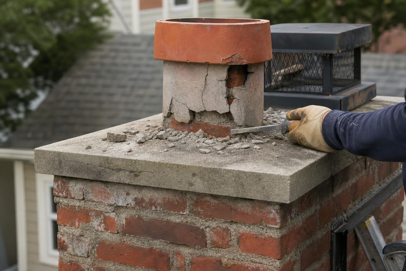 Chimney Cap Installation